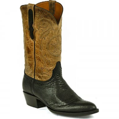 Black Jack Tristar Cording American Buffalo-Bison Cowboy Boot 931