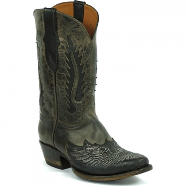 Black Unisex Jack Terlingua Inlay Design Craftsman Premium Edition