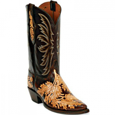 Black Jack Stitch # 321 Craftsman Hand-Tooled Cowboy Boot HT-15