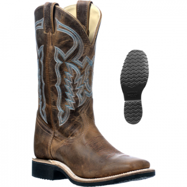 Boulet Womens Rustico Tang Hillbilly Golden Stockman Boot 0335
