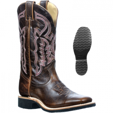 Boulet Womens Dimiana Moka Stockman Boot 0336