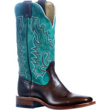 Boulet Womens Western Boot with Stockman Heel 3921