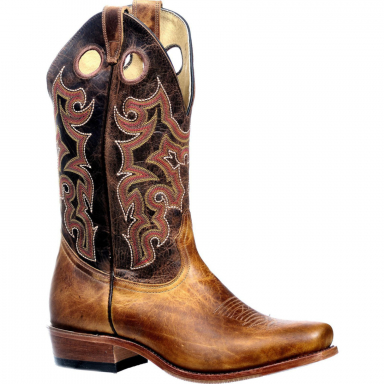 Boulet Mens Western Boot with Cutter Heel 3931