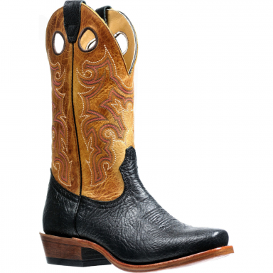Boulet Mens Navajo Sunshine Shoulder Black Cutter Boot 4934