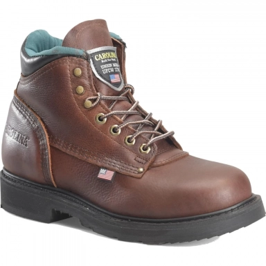 Carolina Mens 6 Inch Leather Safety Toe Union Built Work Boot