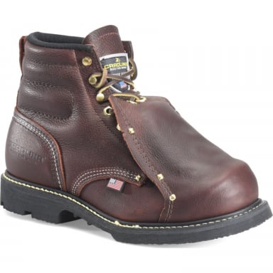 Carolina Mens 6" Domestic Broad Toe External MetGuard Work Boot 508
