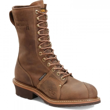 Carolina Mens 10 Inch Composite Toe Union Built Waterproof Work Boot