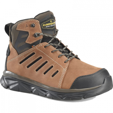 Carolina Mens 6 Inch Brown Premium Leather Composite Toe Work Boot