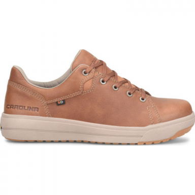 Carolina Mens Brown Premium Leather Composite Toe Work Oxford