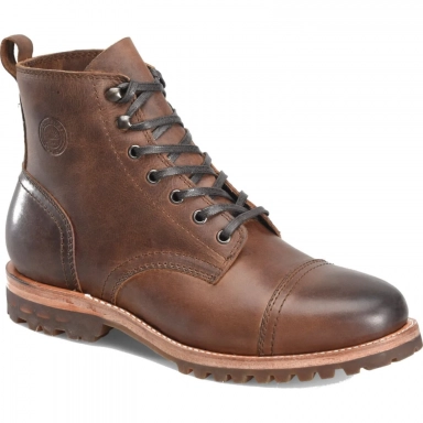 Carolina Mens Brown Premium Leather Safety Toe Work Boot