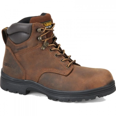 Carolina Mens 6 Inch Safety Toe Waterproof Insulated Work Boot