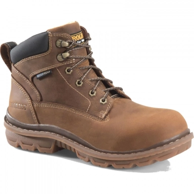 Carolina Mens 6 Inch Leather Safety Toe Waterproof Work Boot