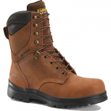 Carolina Mens 8 Inch Steel Toe Waterproof Insulated Work Boot