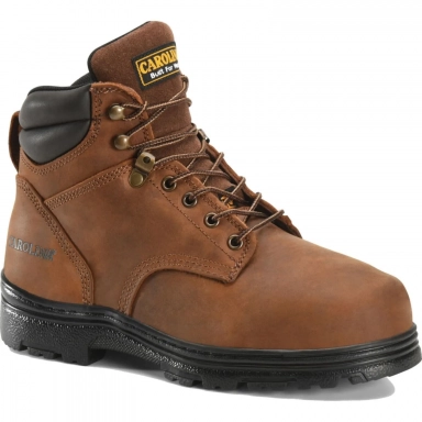 Carolina Mens 6 Inch Steel Toe Premium Leather Work Boot