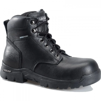 Carolina Mens Black 6 Waterproof Insulated Composite Toe Lace Up Work