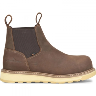 Carolina Mens Composite Toe Premium Leather Chelsea Boot