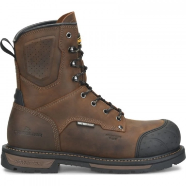 Carolina Mens Composite Toe Premium Leather Work Boot Brown
