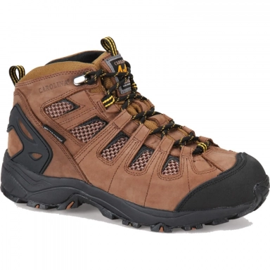 Carolina Mens 6 Inch Carbon Composite Toe Waterproof Work Boot Brown
