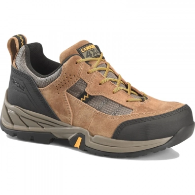 Carolina Mens Brown Premium Leather Safety Toe Oxford