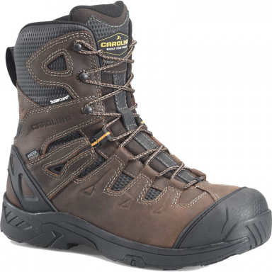 Carolina Mens 8 Inch Brown Leather Composite Toe Insulated Work Boot