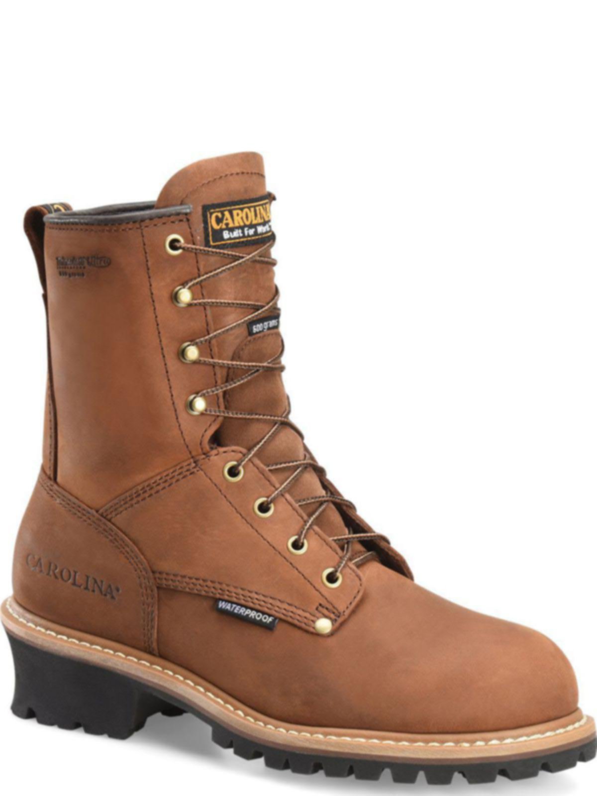 Shop Carolina Mens Waterproof Insulated Logger Boot CA4821 | Save 20% ...