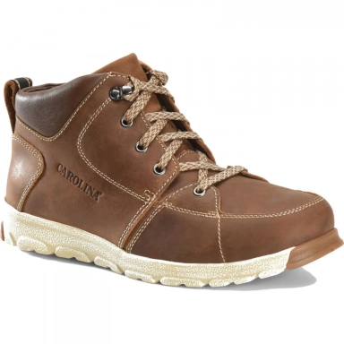Carolina Mens Brown Premium Leather Aluminum Toe Work Boot