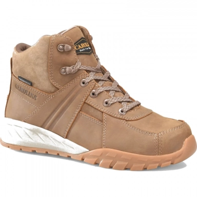 Carolina Mens 6 Inch Composite Safety Toe Waterproof Work Boot Tan