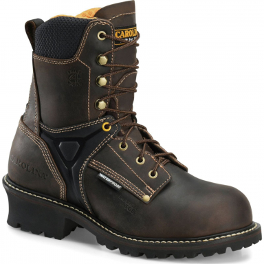 Carolina Mens 8" Timber Waterproof Composite Toe Logger Boot CA6921