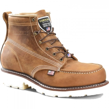 Carolina Mens 6 Inch Steel Toe Union Built Moc Work Boot