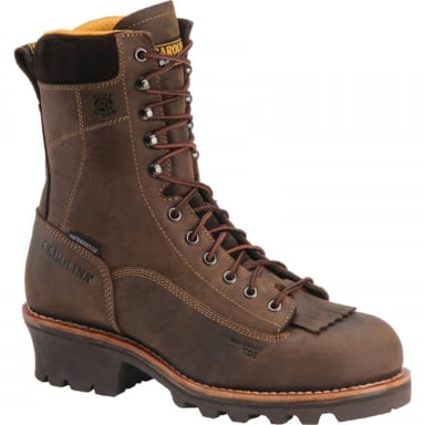 Carolina Mens 8" Birch Waterproof Composite Lace-to-Toe Logger Boot CA7522