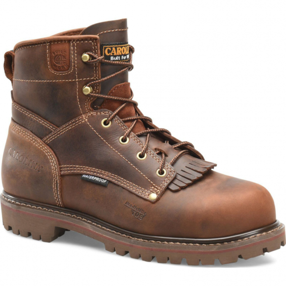 Carolina Mens 6" Waterproof Composite Toe Work Boot CA7528