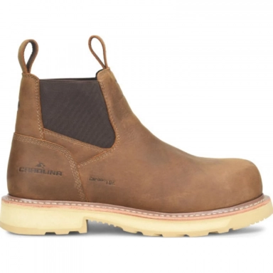 Carolina Mens Carbon Composite Toe Premium Leather Chelsea Boot