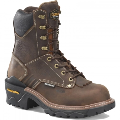 Carolina Mens 8 Inch Composite Toe Waterproof Insulated Logger Work