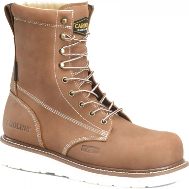Carolina Mens 8 Inch Composite Toe Waterproof Wedge Work Boot