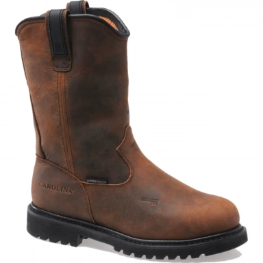 Carolina Mens 11 Inch Aluminum Safety Toe Waterproof Ranch Wellington