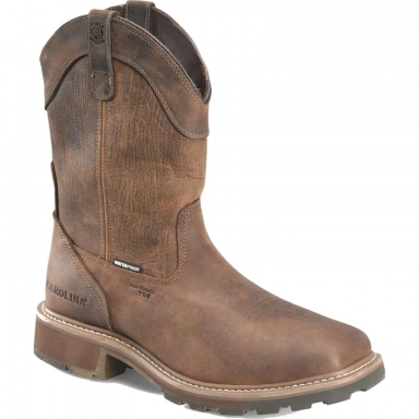 Carolina Mens 11 Inch Brown Leather Composite Toe Premium Edition