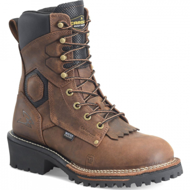 Carolina Mens 8" Pitstop Composite Toe Waterproof Logger Work Boot CA8544