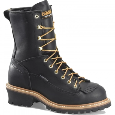 Carolina Mens 8 Inch Safety Toe Waterproof Logger Work Boot