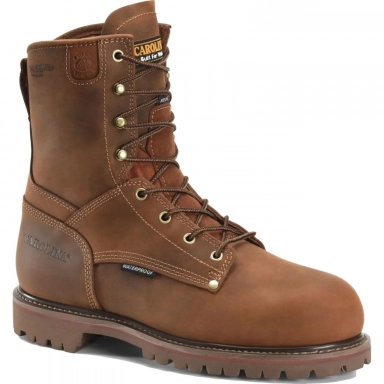 Carolina Mens 8 Inch Safety Toe Waterproof Insulated Work Boot Style
