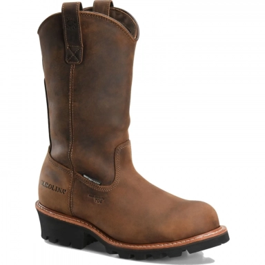 Carolina Mens 12 Inch Composite Toe Waterproof Logger Work Boot