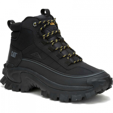 Caterpillar Unisex Intruder Galosh 2.0 Mid Waterproof Unisex Black Casual Boots P111559