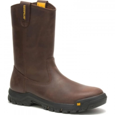 Caterpillar Mens Drawbar Pull-On Boot