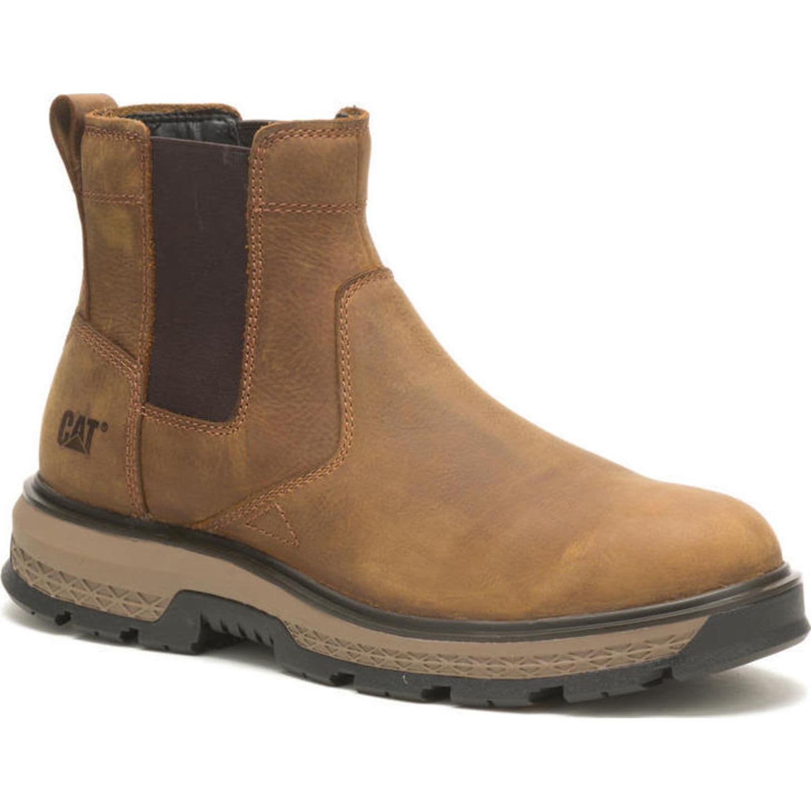Shop Caterpillar Mens Exposition Chelsea Work Boot P51060 Save 20 Free Shipping BootAmerica