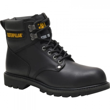 Caterpillar Mens Second Shift Steel Toe Work Boot