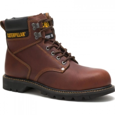 Caterpillar Mens Second Shift Steel Toe Work Boot Style