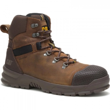 Caterpillar Mens Accomplice X Waterproof Steel Toe Work Boot