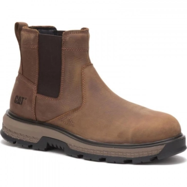 Caterpillar Mens Exposition Alloy Toe Chelsea Boot