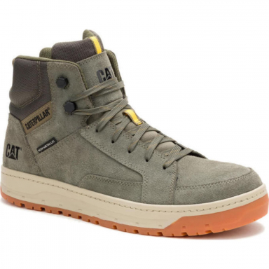 Caterpillar Mens Streamline Court Mid Composite Toe Dusty Olive Shoes P91623