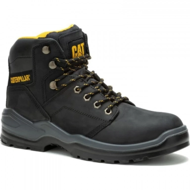 Caterpillar Mens Striver Steel Toe Black Work Boot