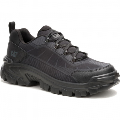 Caterpillar Mens Invader Sport Lo Mesh Composite Toe Black Shoes P91766